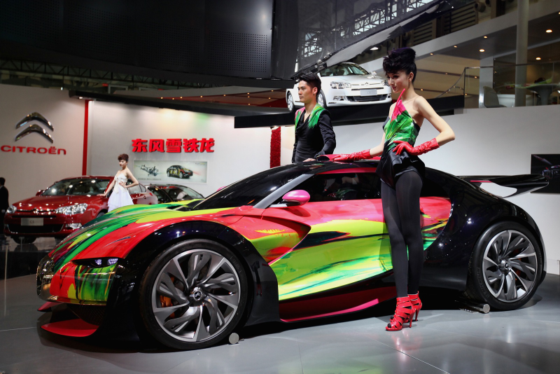 Illustration for article titled The booth professionals of the Shanghai Motor Show